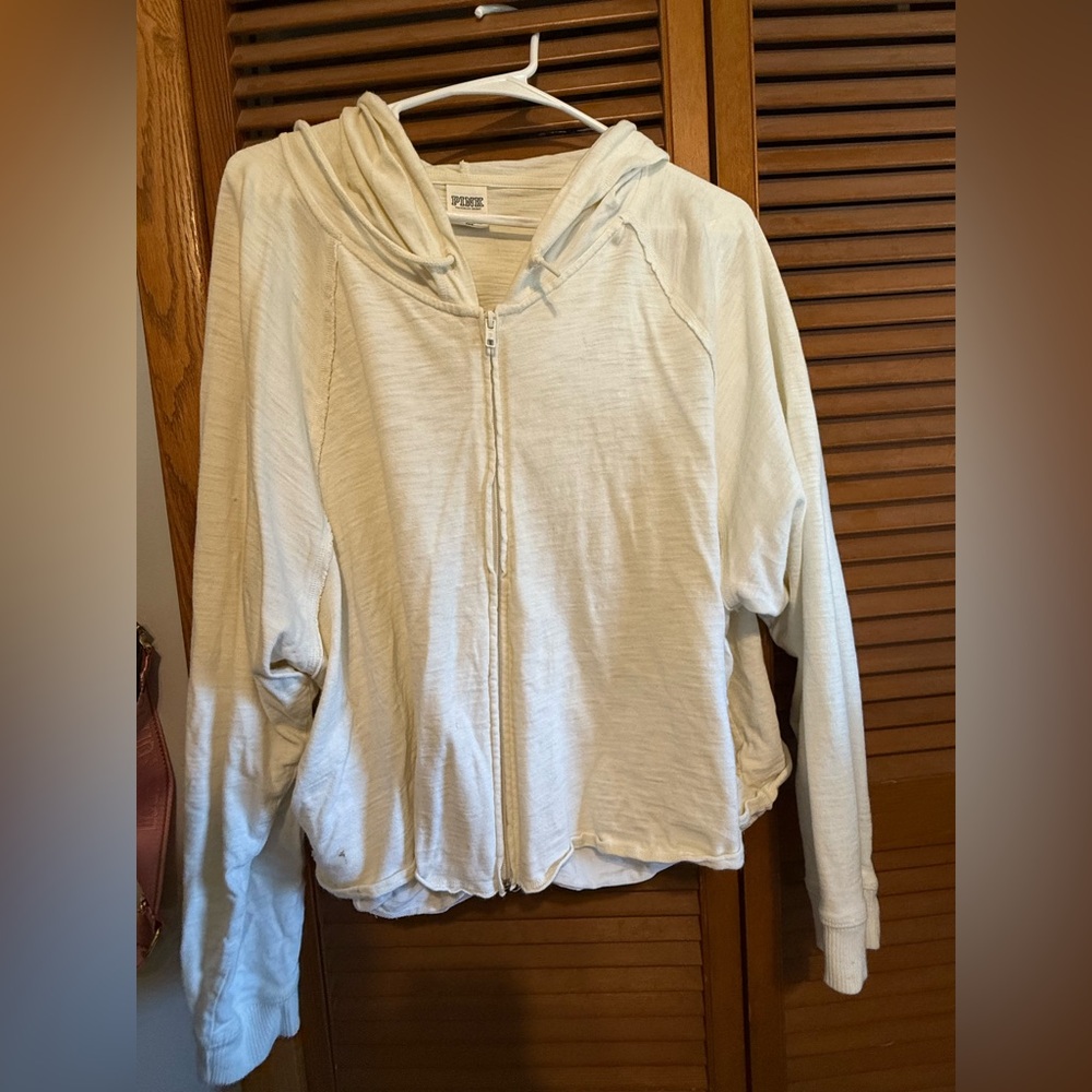Victoria's Secret Cream Hoodie